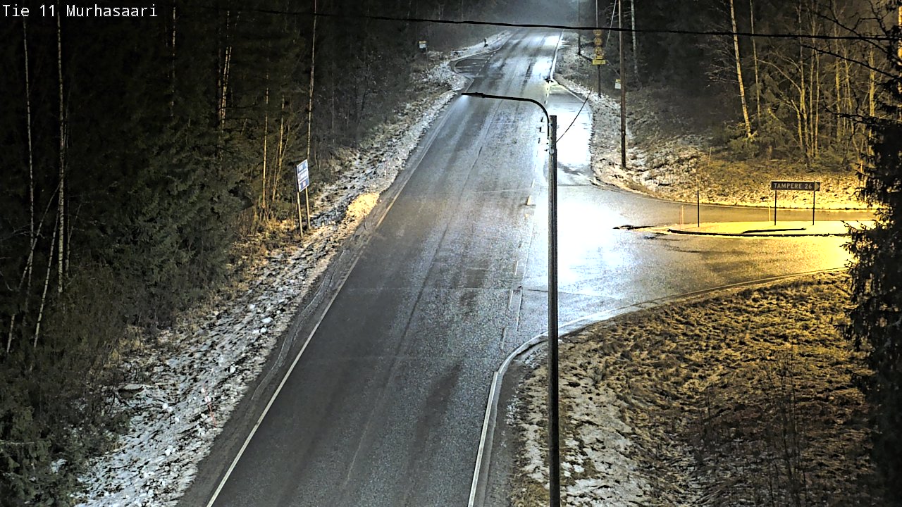 Weather Camera Image Väg 11 Nokia, Murhasaari, Nokia, Pirkanmaa