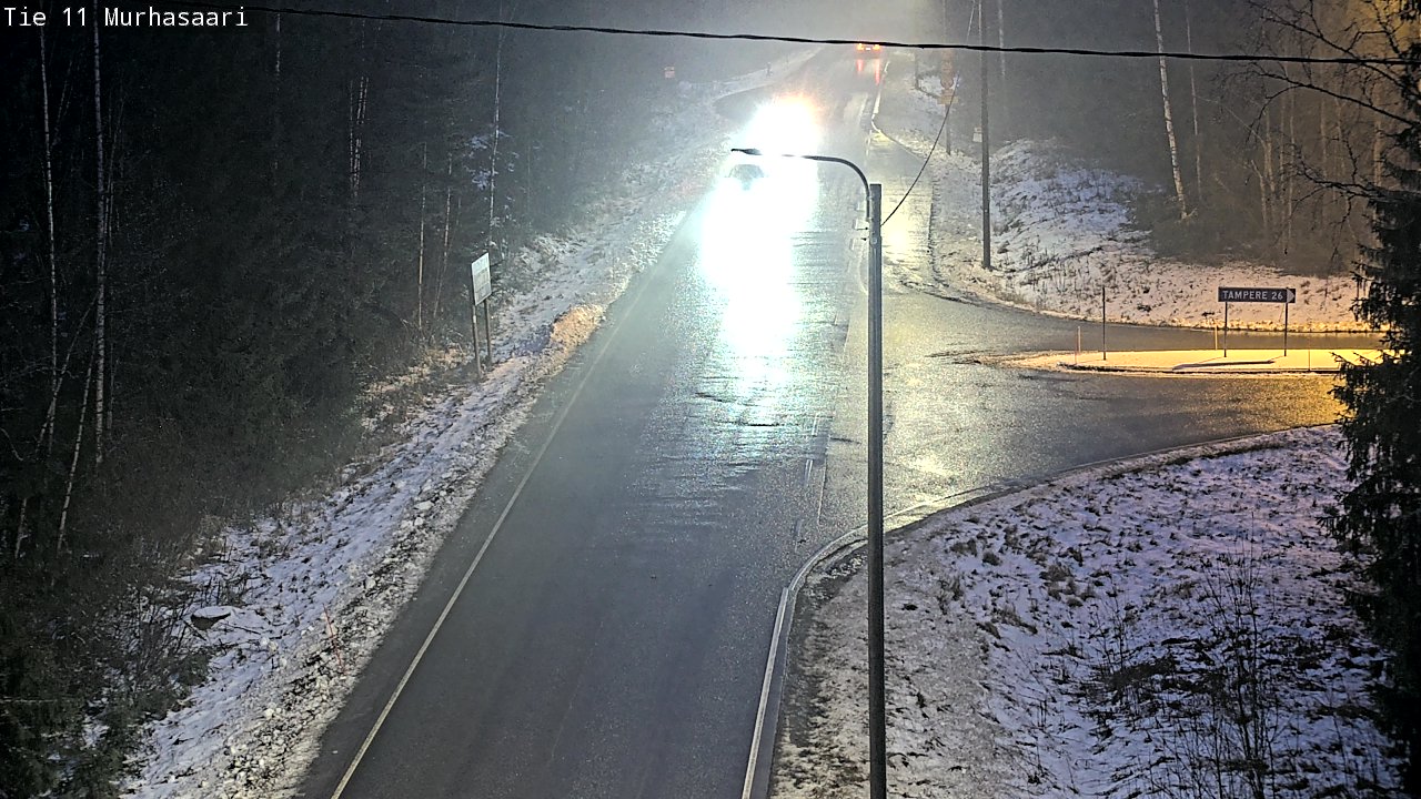 Weather Camera Image Väg 11 Nokia, Murhasaari, Nokia, Pirkanmaa