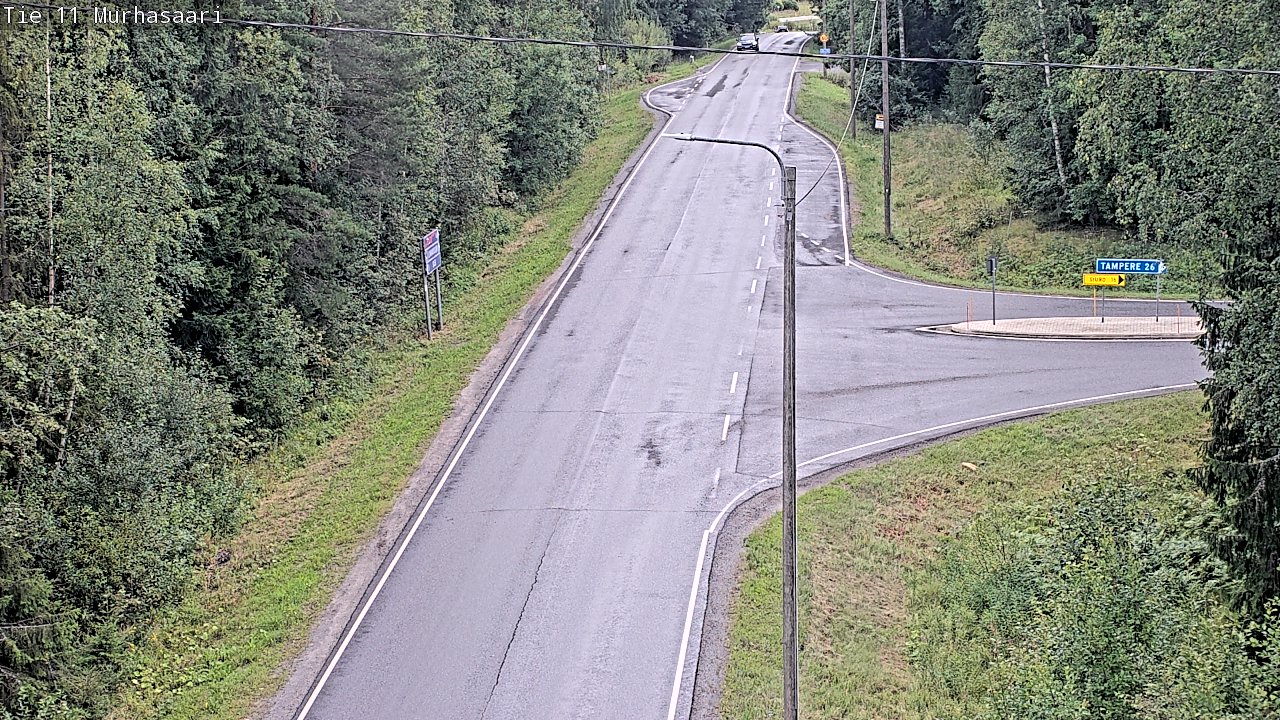 Weather Camera Image Road 11 Nokia, Murhasaari, Nokia, Pirkanmaa