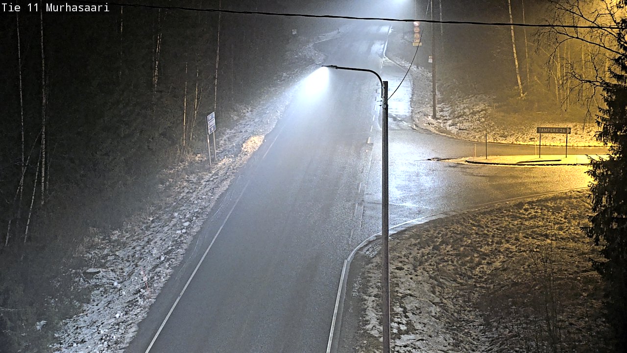 Weather Camera Image Väg 11 Nokia, Murhasaari, Nokia, Pirkanmaa