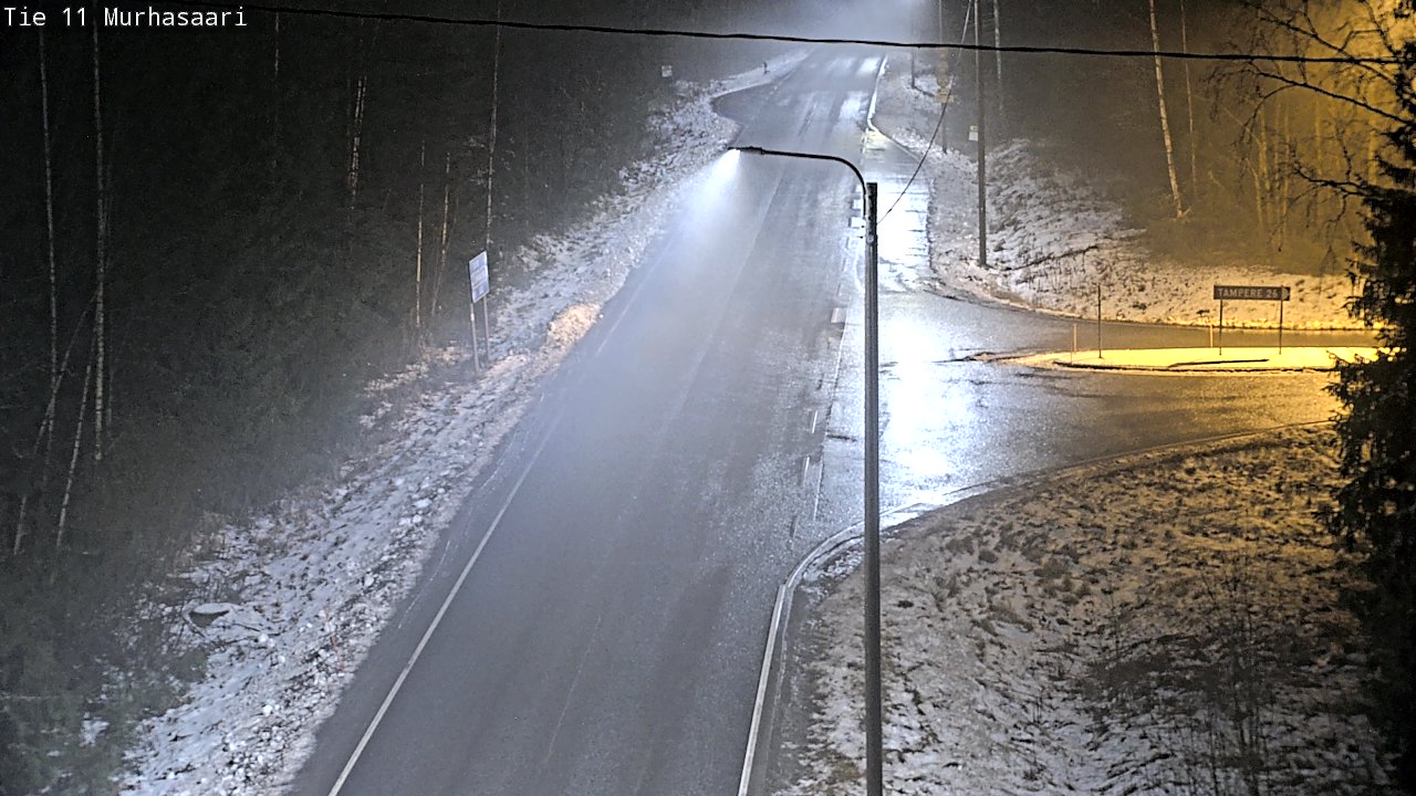 Weather Camera Image Väg 11 Nokia, Murhasaari, Nokia, Pirkanmaa