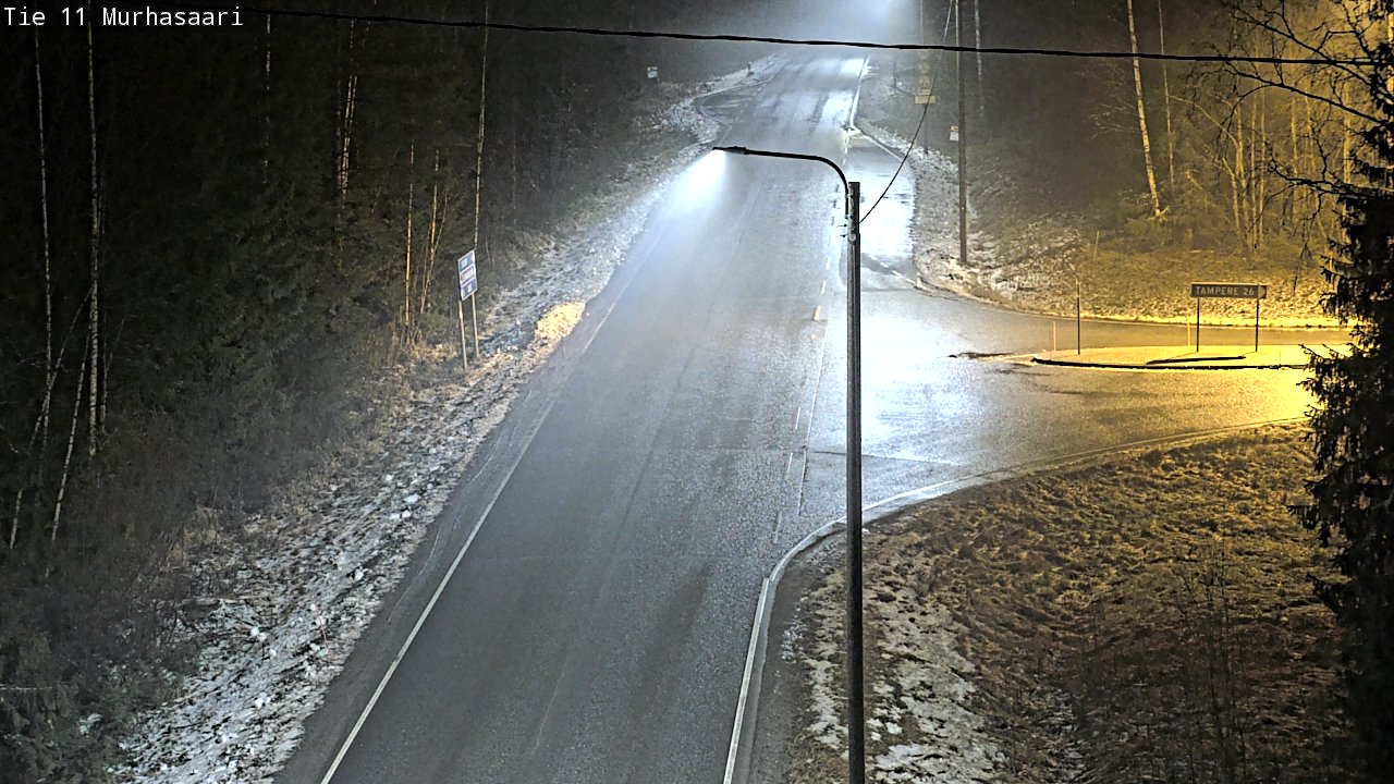 Weather Camera Image Väg 11 Nokia, Murhasaari, Nokia, Pirkanmaa