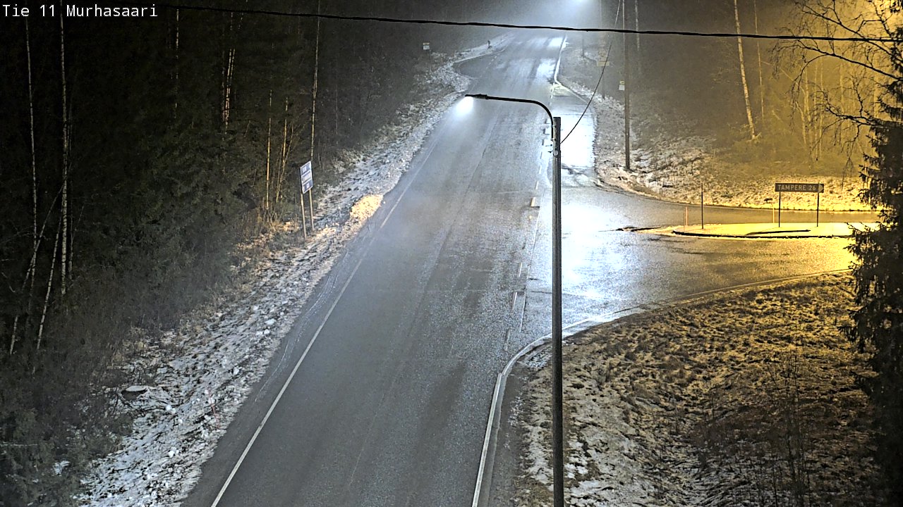 Weather Camera Image Väg 11 Nokia, Murhasaari, Nokia, Pirkanmaa