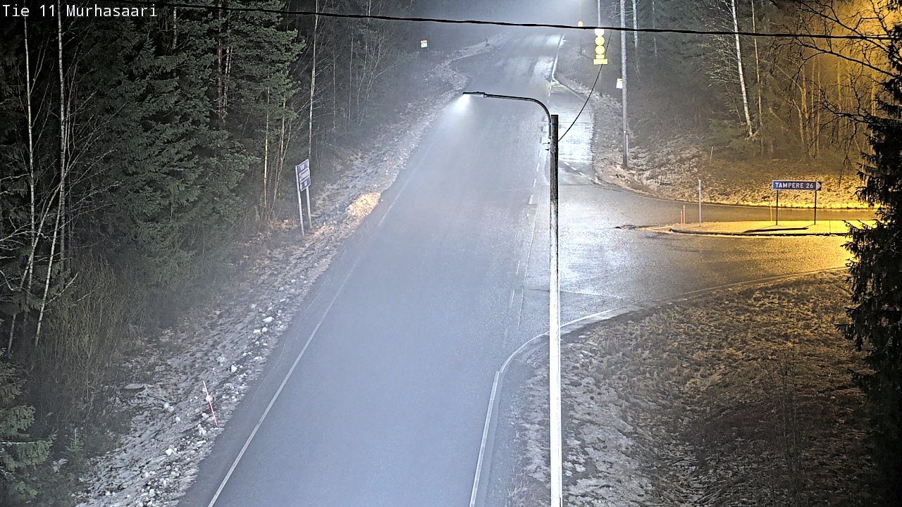 Weather Camera Image Väg 11 Nokia, Murhasaari, Nokia, Pirkanmaa