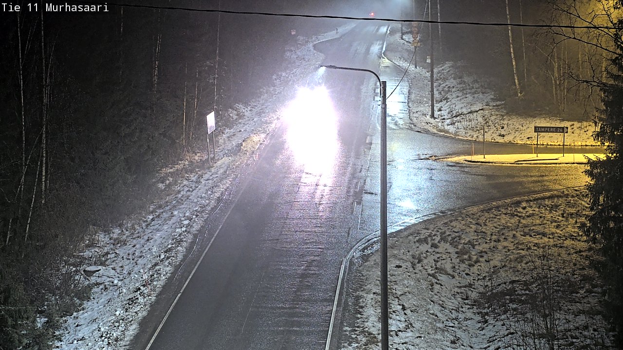 Weather Camera Image Väg 11 Nokia, Murhasaari, Nokia, Pirkanmaa
