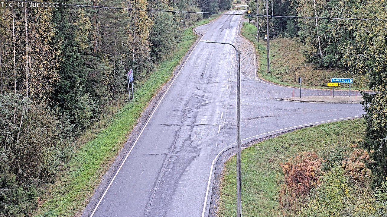 Weather Camera Image Road 11 Nokia, Murhasaari, Nokia, Pirkanmaa