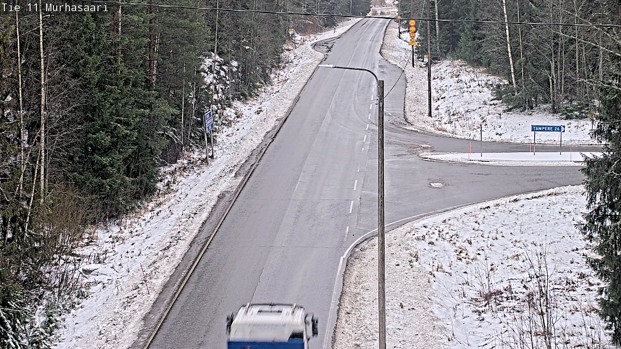 Weather Camera Image Road 11 Nokia, Murhasaari, Nokia, Pirkanmaa