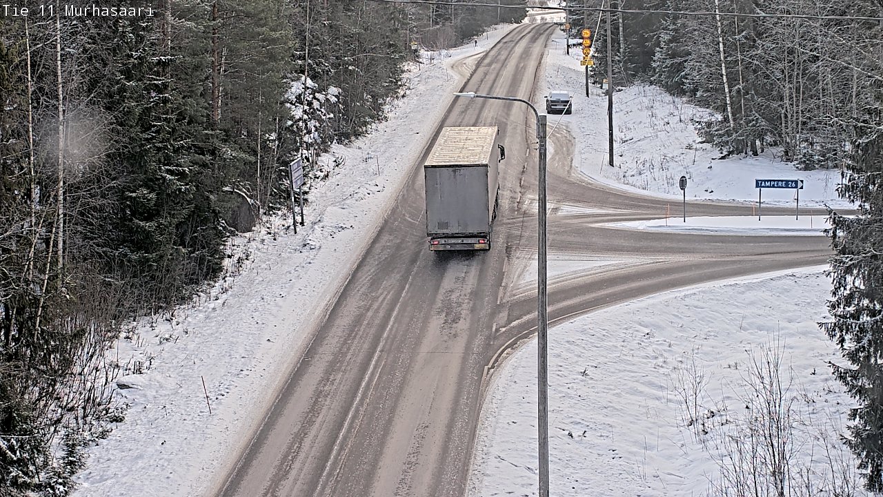 Weather Camera Image Road 11 Nokia, Murhasaari, Nokia, Pirkanmaa