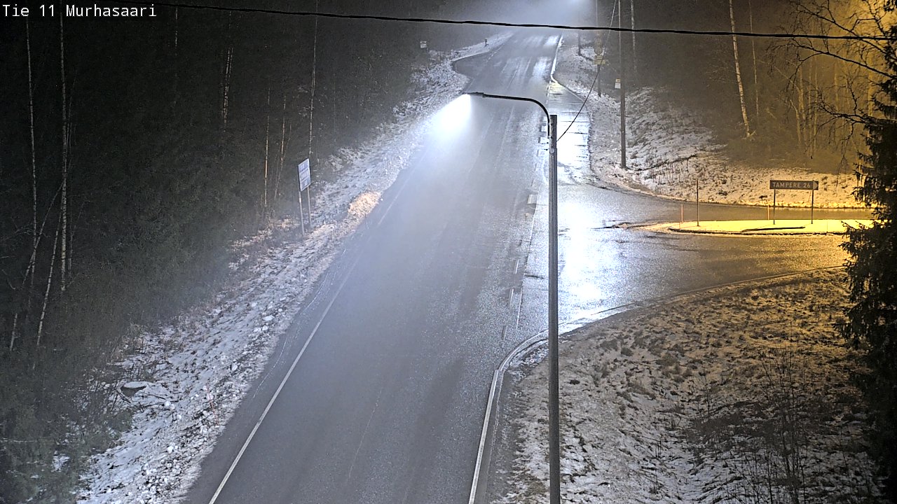 Weather Camera Image Väg 11 Nokia, Murhasaari, Nokia, Pirkanmaa