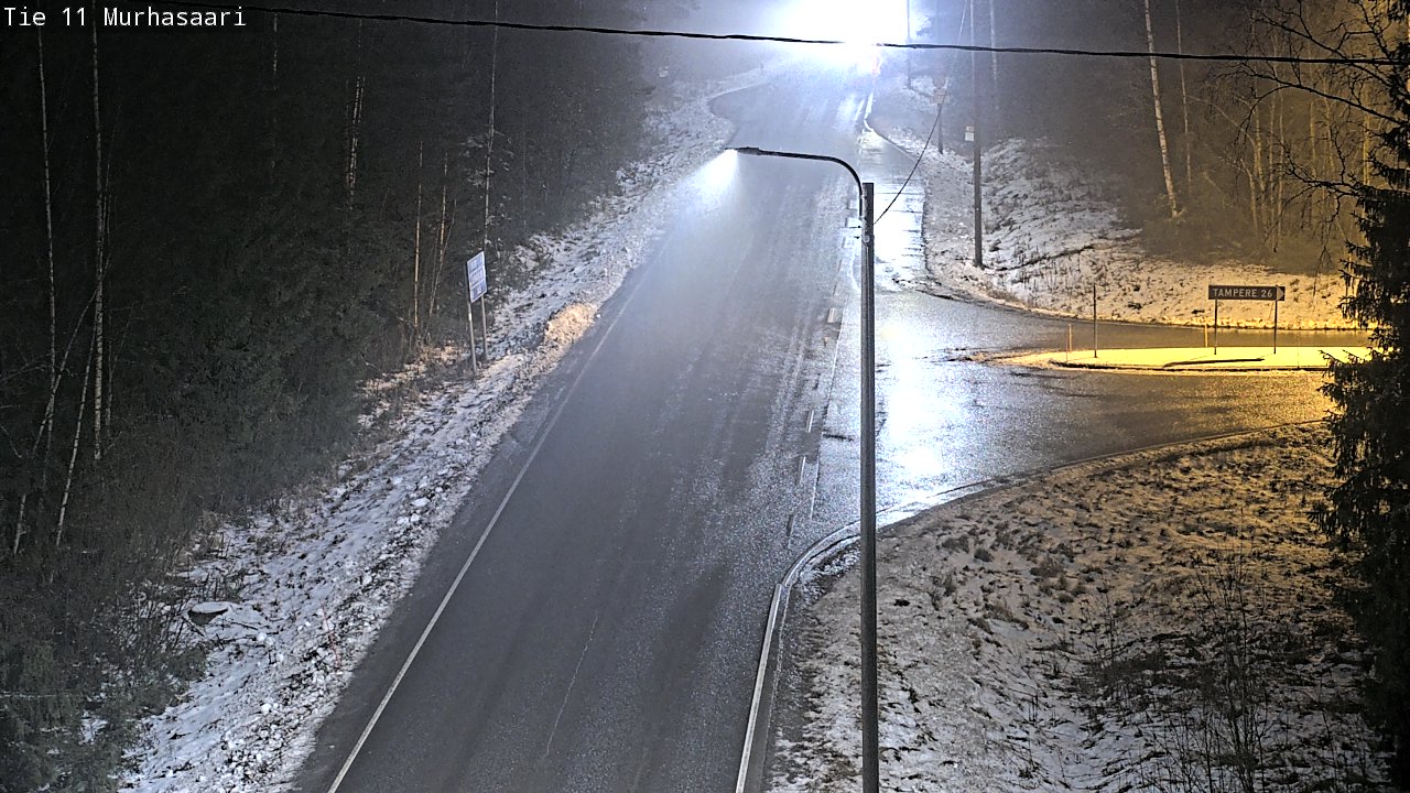 Weather Camera Image Väg 11 Nokia, Murhasaari, Nokia, Pirkanmaa