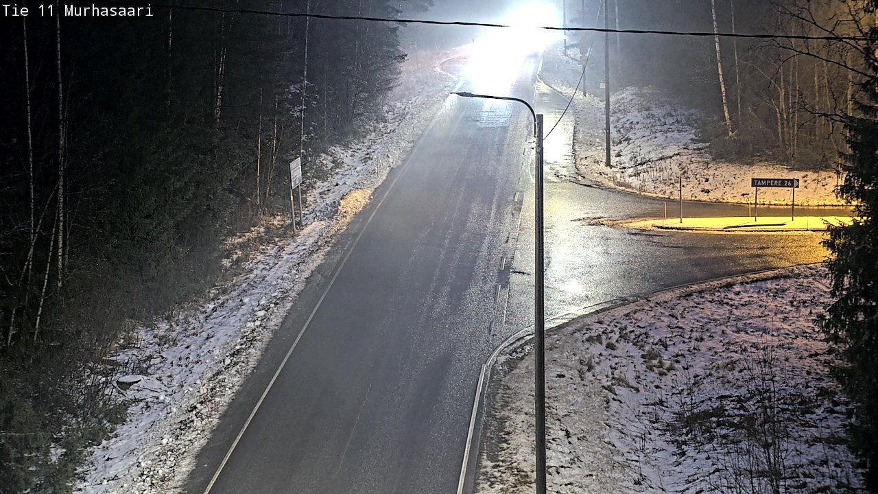 Weather Camera Image Väg 11 Nokia, Murhasaari, Nokia, Pirkanmaa