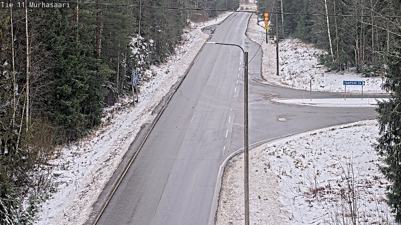 Weather Camera Image Road 11 Nokia, Murhasaari, Nokia, Pirkanmaa