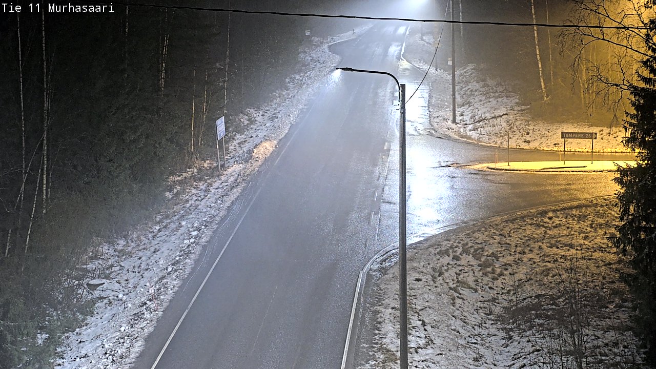 Weather Camera Image Väg 11 Nokia, Murhasaari, Nokia, Pirkanmaa