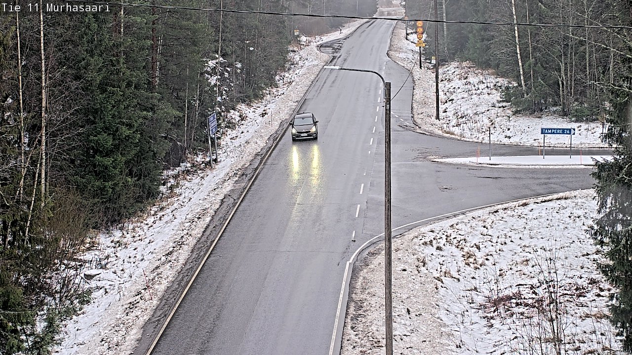 Weather Camera Image Väg 11 Nokia, Murhasaari, Nokia, Pirkanmaa