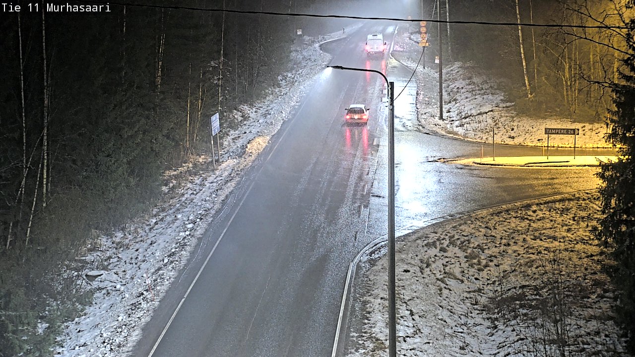 Weather Camera Image Väg 11 Nokia, Murhasaari, Nokia, Pirkanmaa