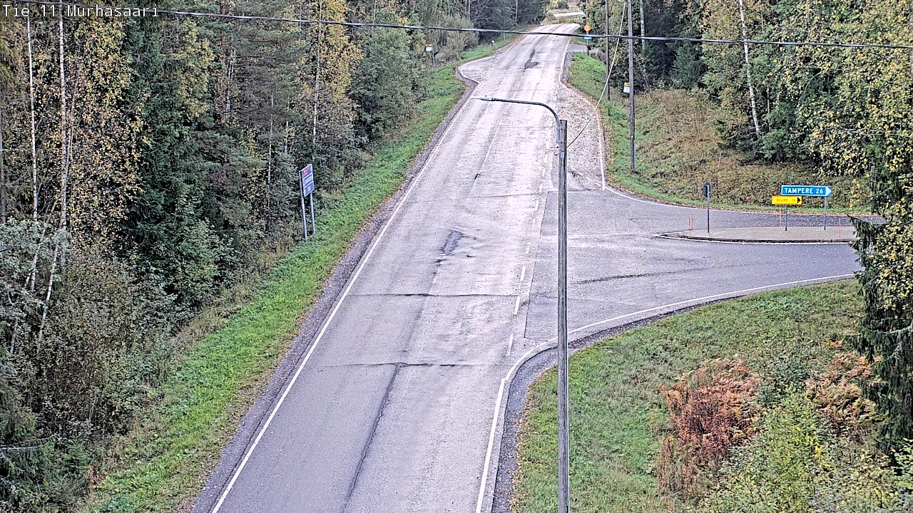 Weather Camera Image Väg 11 Nokia, Murhasaari, Nokia, Pirkanmaa