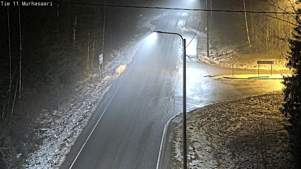 Weather Camera Image Väg 11 Nokia, Murhasaari, Nokia, Pirkanmaa
