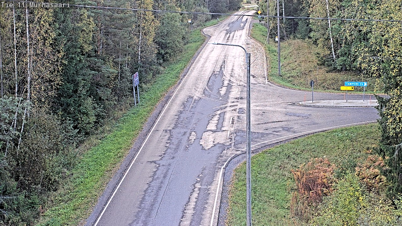 Weather Camera Image Road 11 Nokia, Murhasaari, Nokia, Pirkanmaa