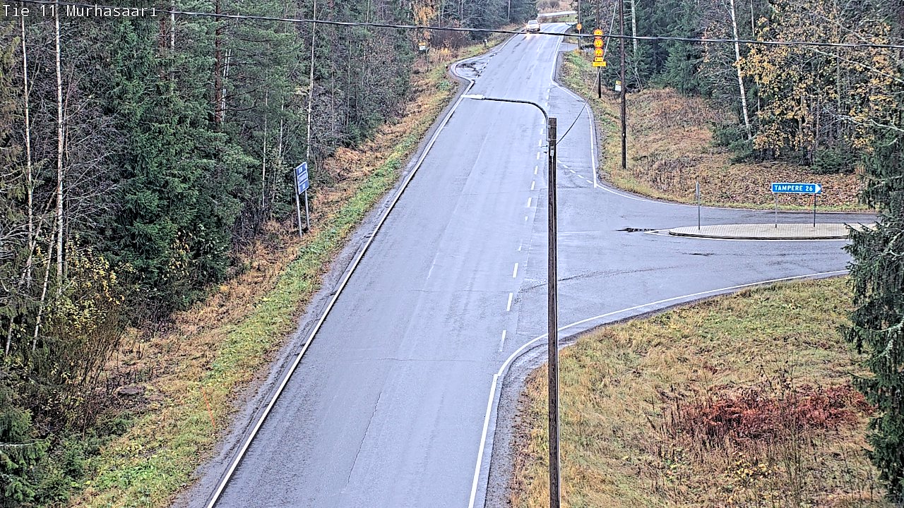 Weather Camera Image Väg 11 Nokia, Murhasaari, Nokia, Pirkanmaa