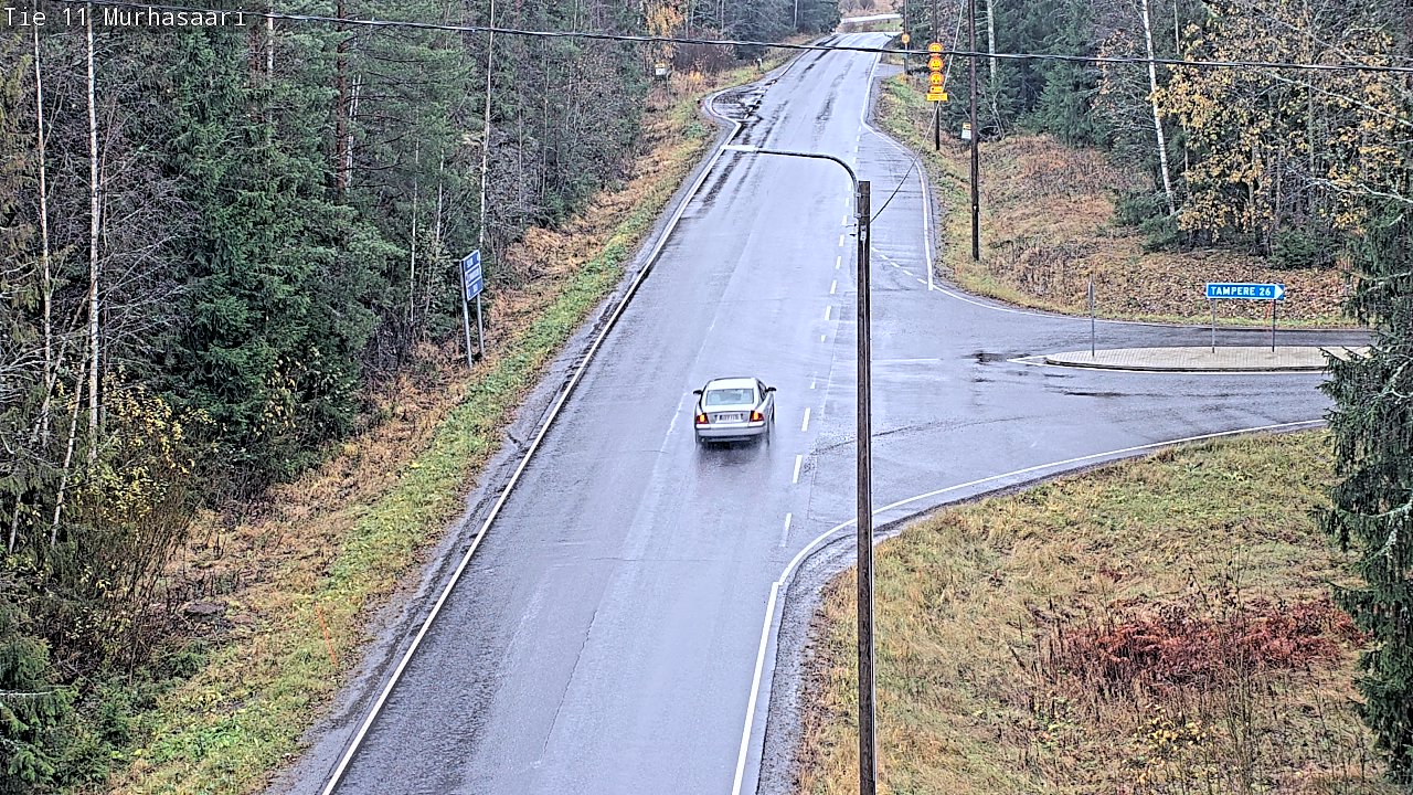 Weather Camera Image Road 11 Nokia, Murhasaari, Nokia, Pirkanmaa