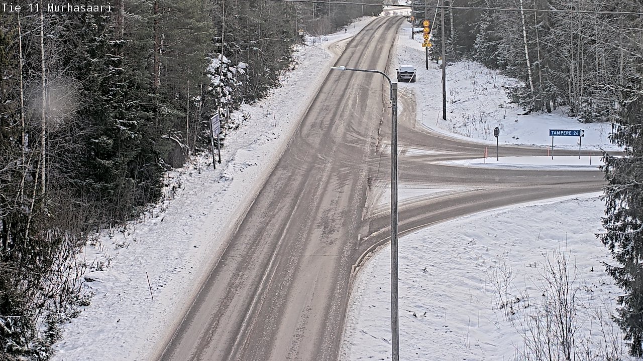 Weather Camera Image Road 11 Nokia, Murhasaari, Nokia, Pirkanmaa