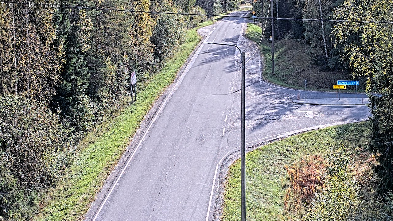 Weather Camera Image Road 11 Nokia, Murhasaari, Nokia, Pirkanmaa