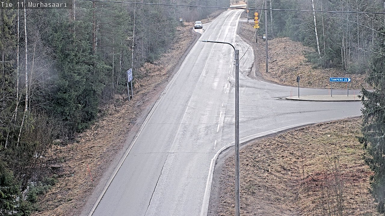 Weather Camera Image Road 11 Nokia, Murhasaari, Nokia, Pirkanmaa