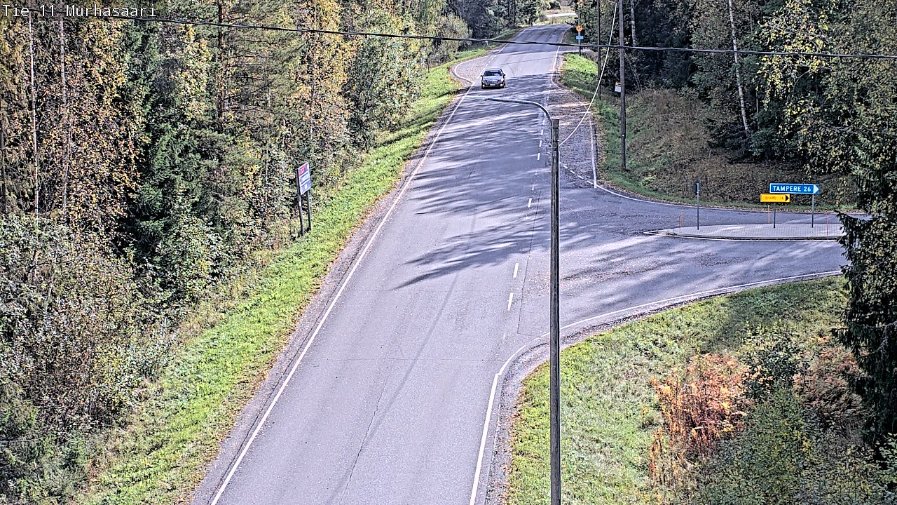 Weather Camera Image Road 11 Nokia, Murhasaari, Nokia, Pirkanmaa