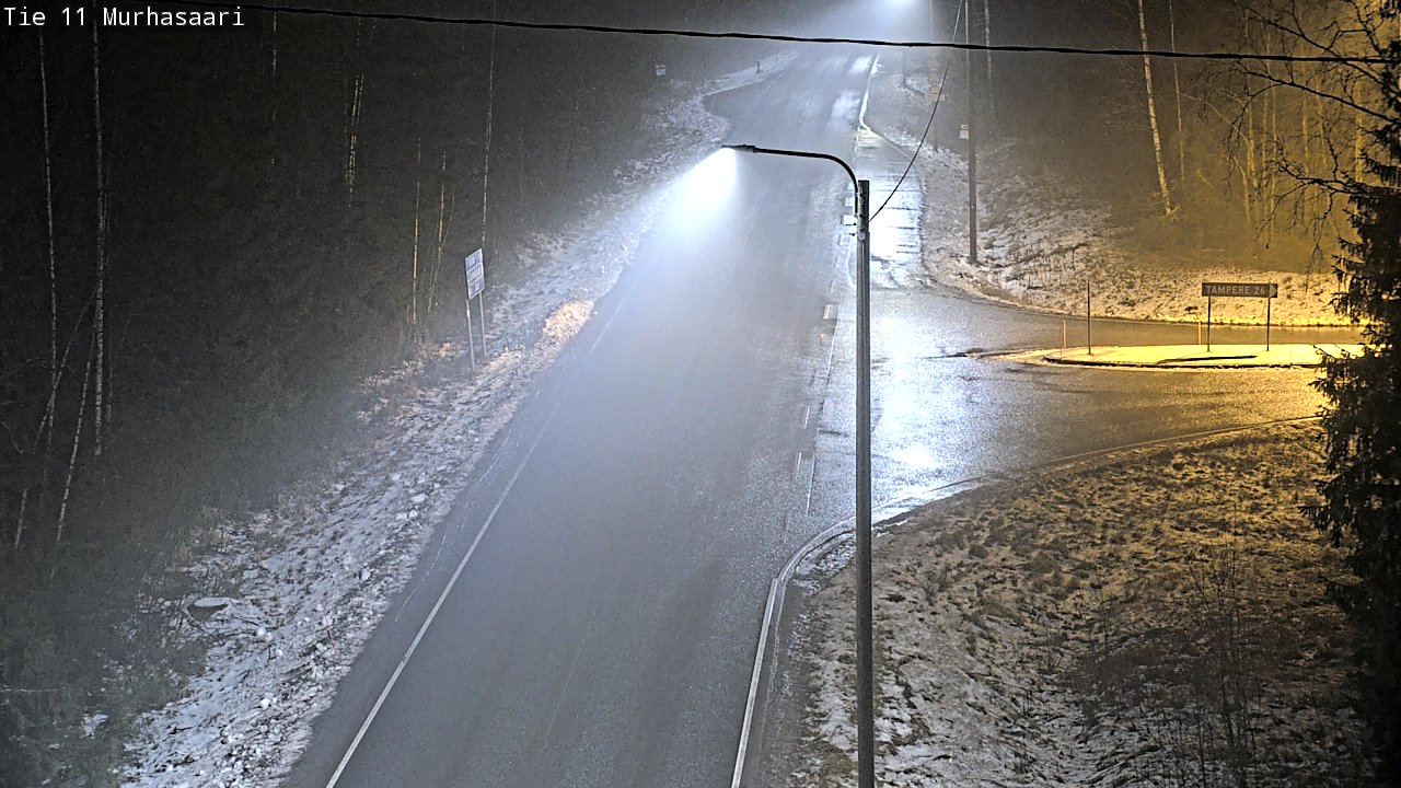Weather Camera Image Väg 11 Nokia, Murhasaari, Nokia, Pirkanmaa