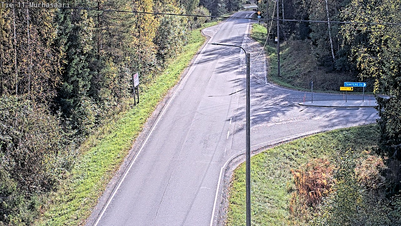 Weather Camera Image Road 11 Nokia, Murhasaari, Nokia, Pirkanmaa