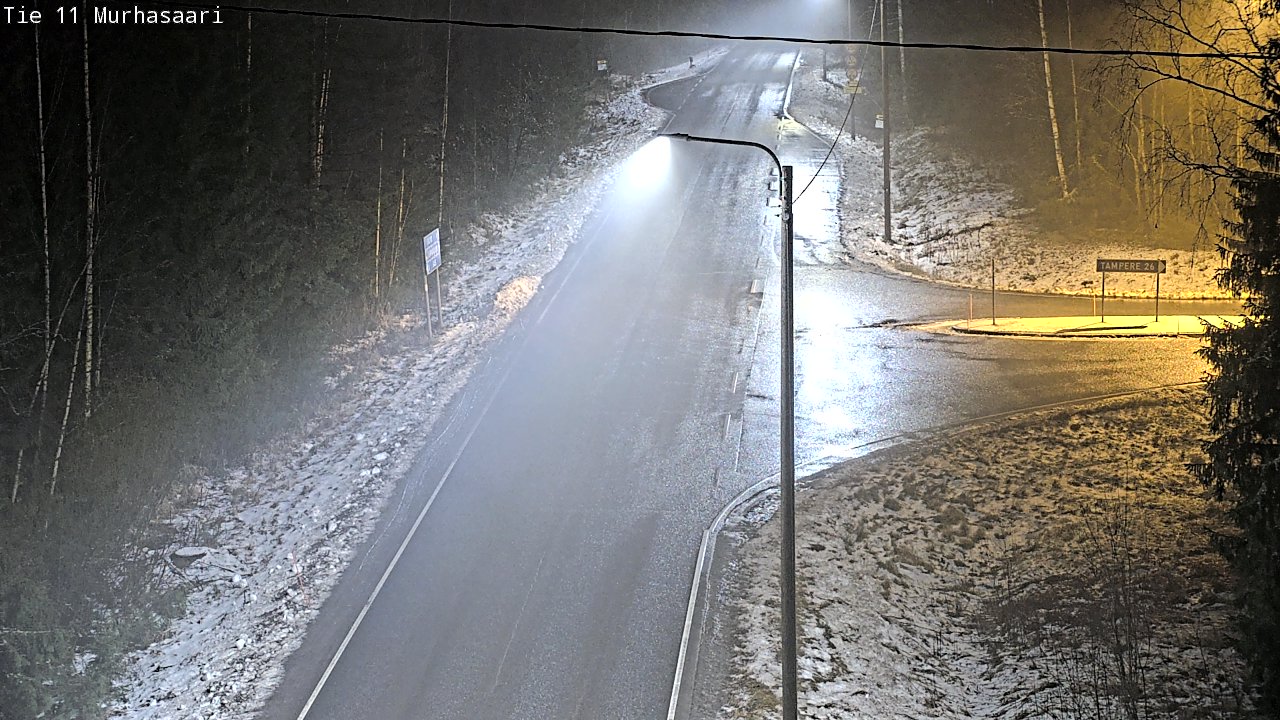 Weather Camera Image Väg 11 Nokia, Murhasaari, Nokia, Pirkanmaa