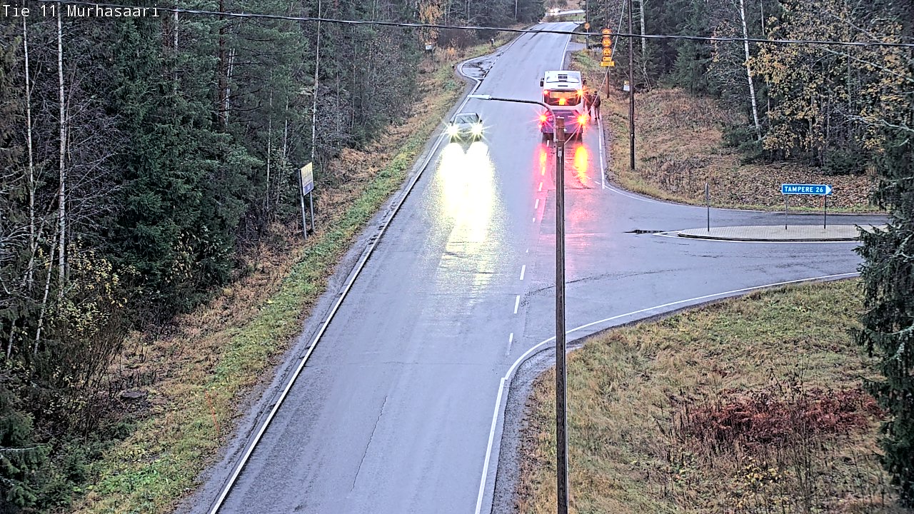 Weather Camera Image Road 11 Nokia, Murhasaari, Nokia, Pirkanmaa