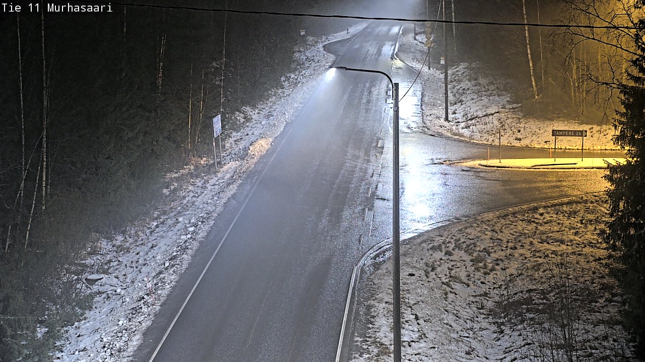 Weather Camera Image Väg 11 Nokia, Murhasaari, Nokia, Pirkanmaa