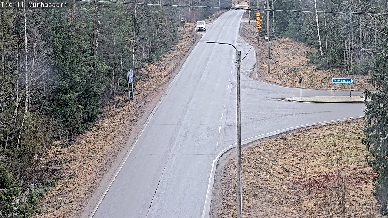 Weather Camera Image Road 11 Nokia, Murhasaari, Nokia, Pirkanmaa