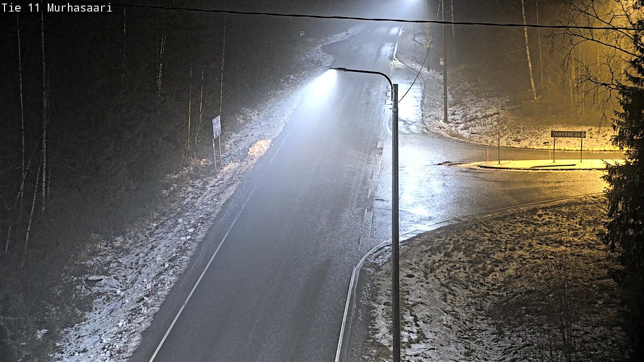 Weather Camera Image Väg 11 Nokia, Murhasaari, Nokia, Pirkanmaa