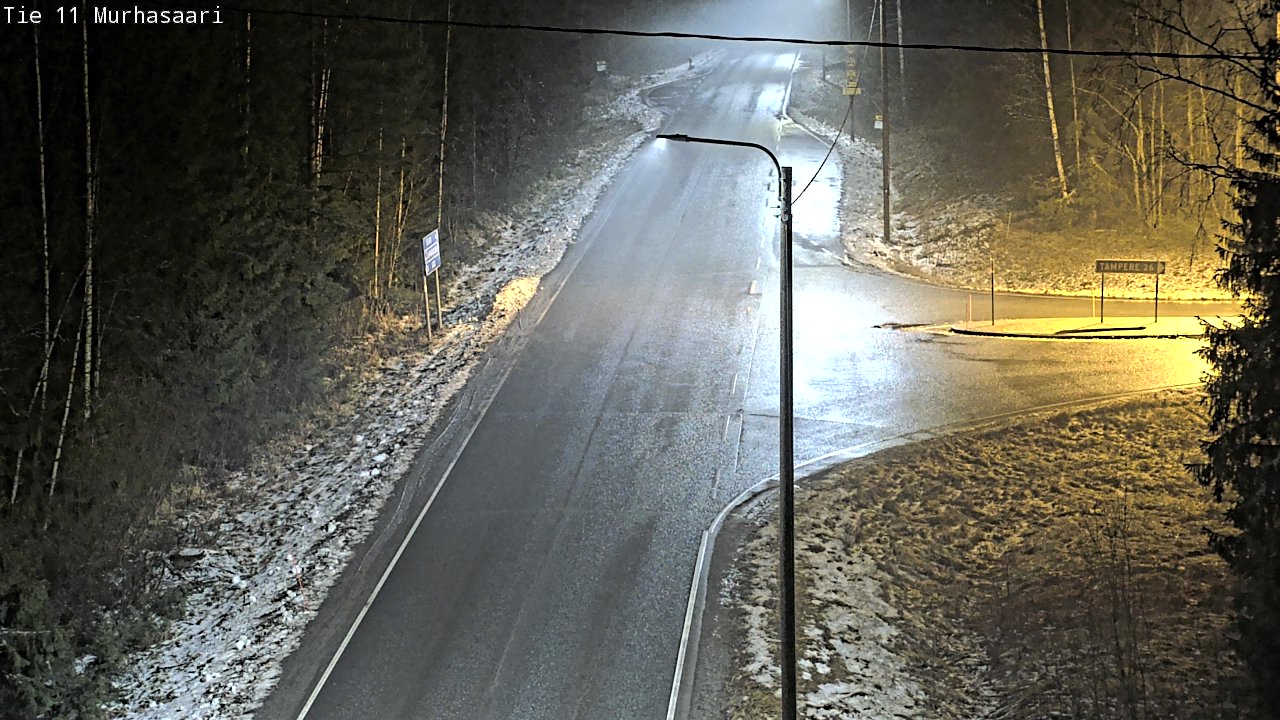Weather Camera Image Väg 11 Nokia, Murhasaari, Nokia, Pirkanmaa
