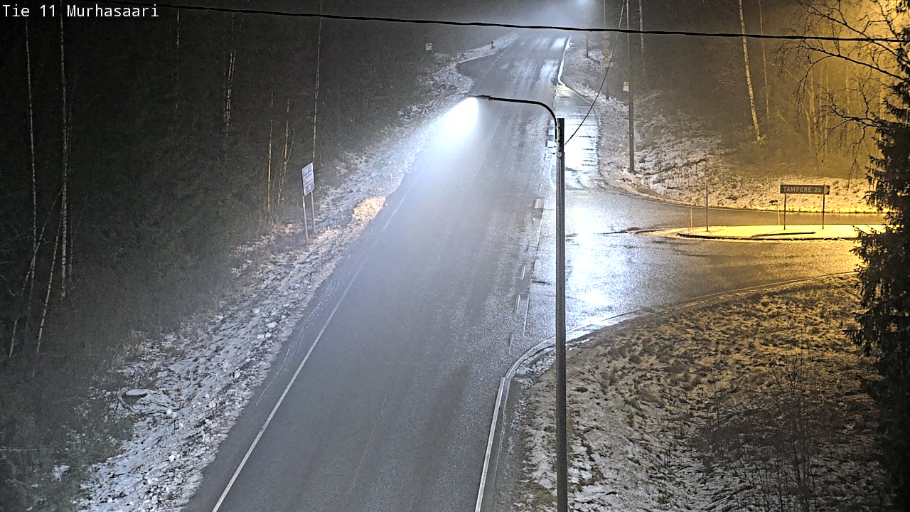 Weather Camera Image Väg 11 Nokia, Murhasaari, Nokia, Pirkanmaa