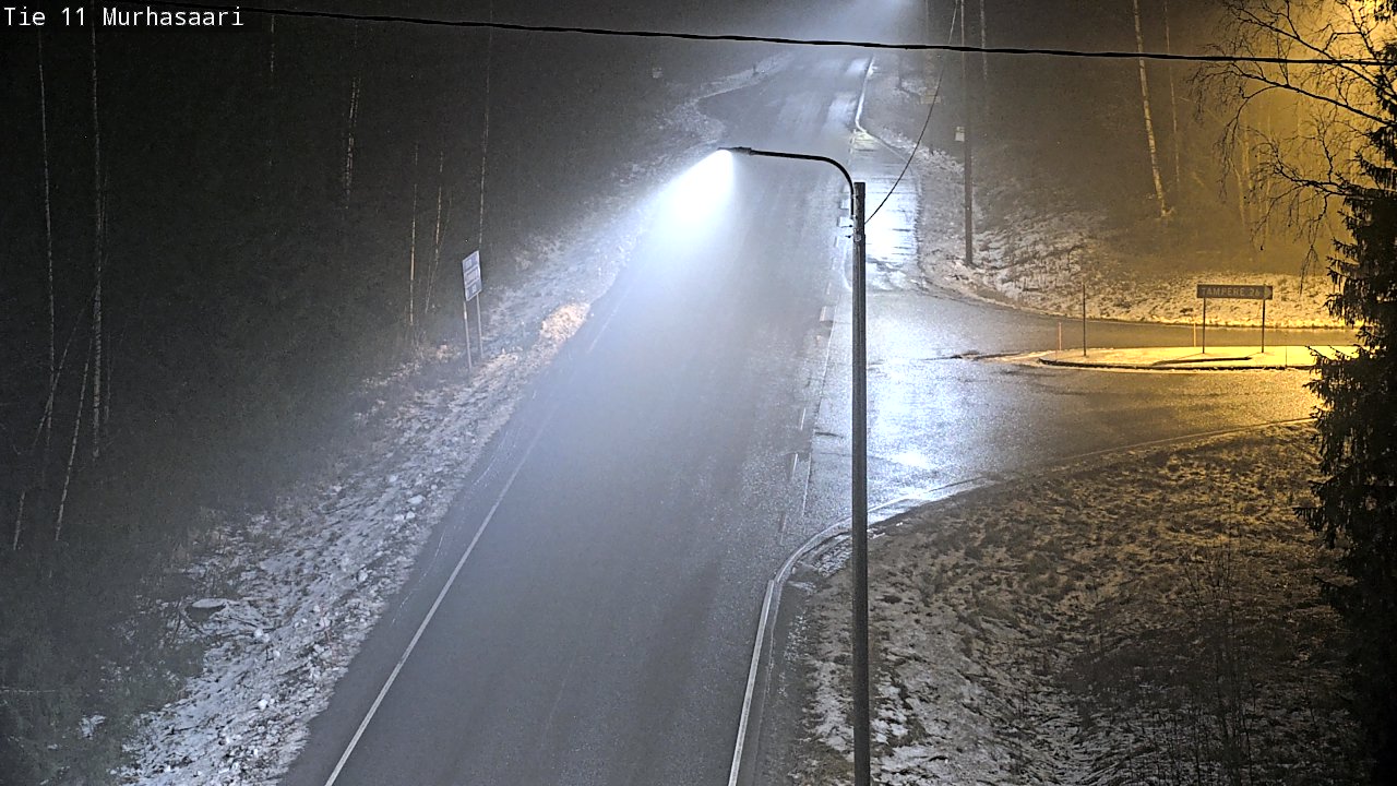 Weather Camera Image Väg 11 Nokia, Murhasaari, Nokia, Pirkanmaa