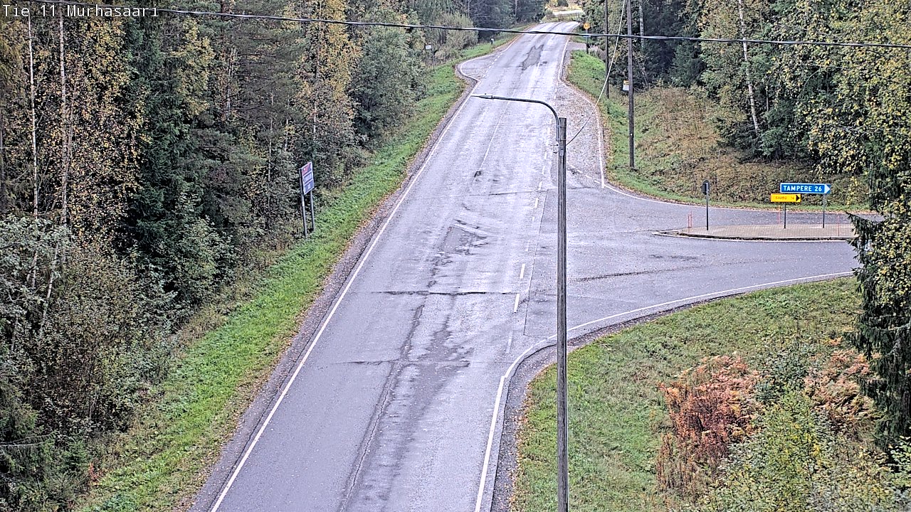Weather Camera Image Road 11 Nokia, Murhasaari, Nokia, Pirkanmaa