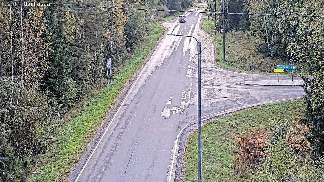 Weather Camera Image Road 11 Nokia, Murhasaari, Nokia, Pirkanmaa