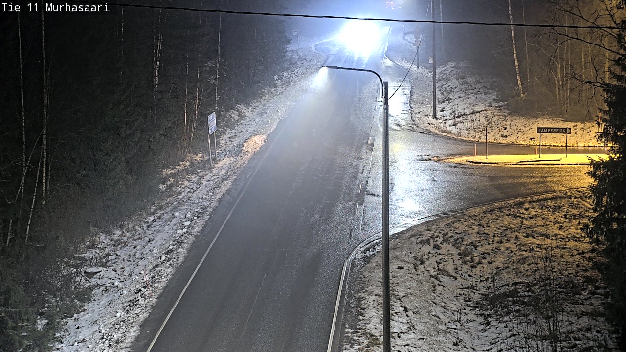 Weather Camera Image Väg 11 Nokia, Murhasaari, Nokia, Pirkanmaa