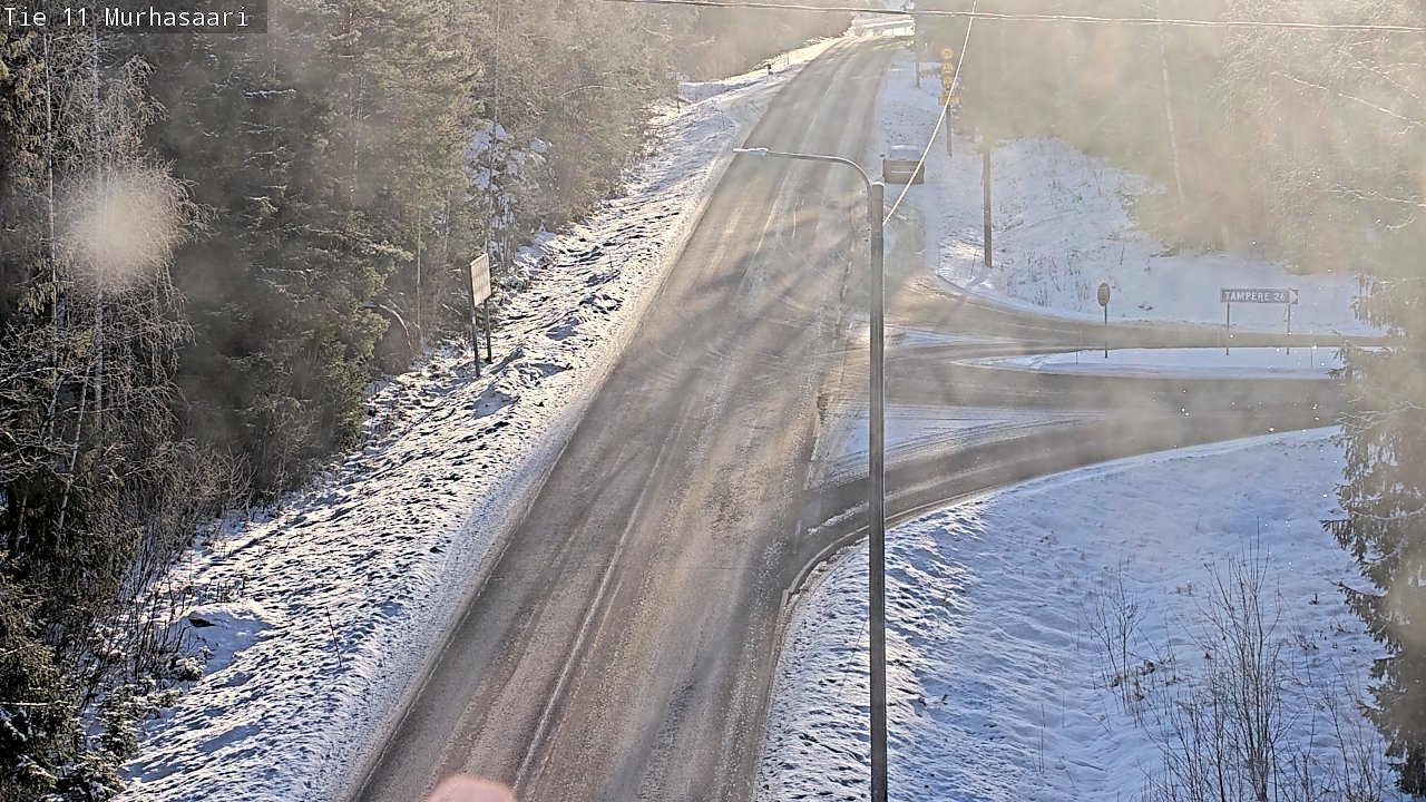 Weather Camera Image Road 11 Nokia, Murhasaari, Nokia, Pirkanmaa