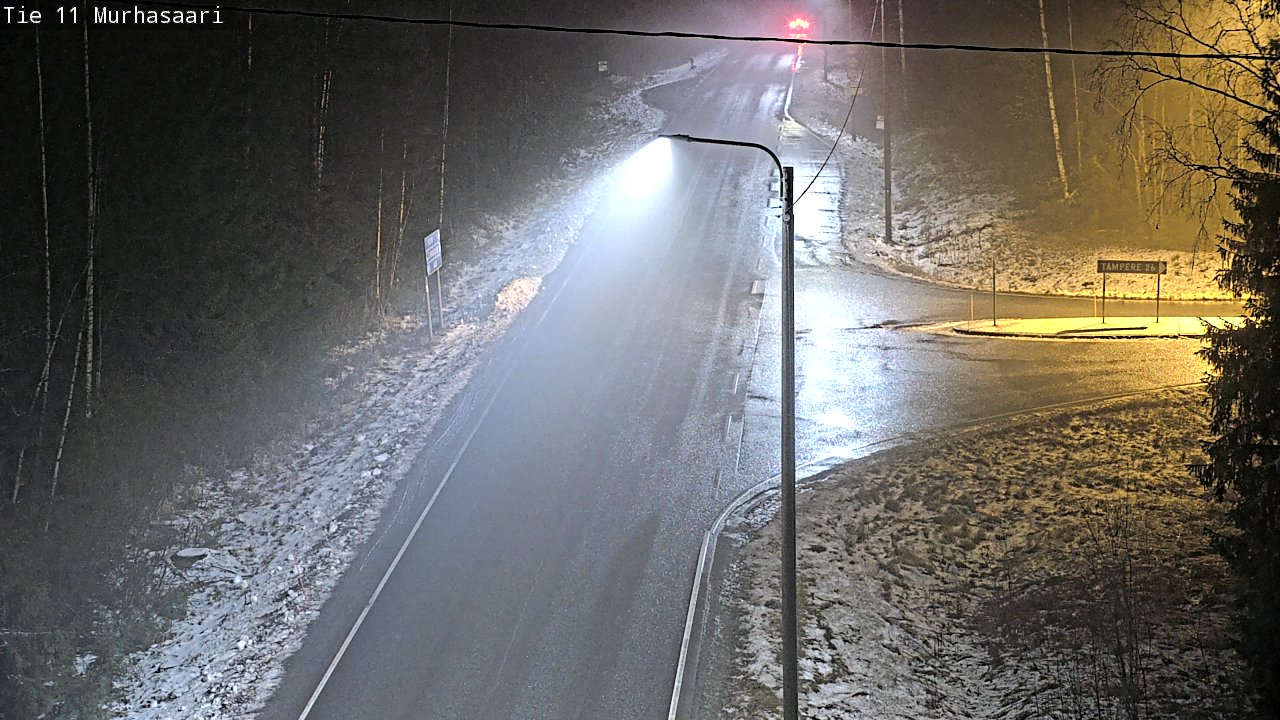Weather Camera Image Väg 11 Nokia, Murhasaari, Nokia, Pirkanmaa