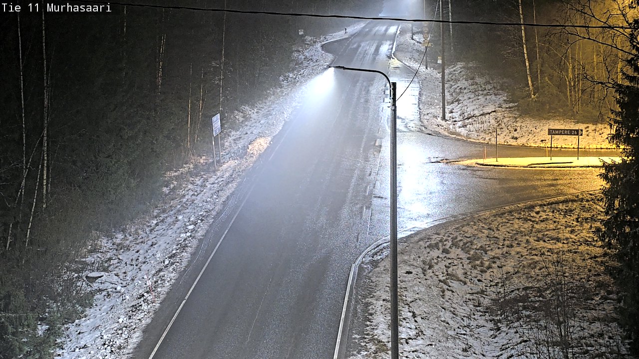 Weather Camera Image Väg 11 Nokia, Murhasaari, Nokia, Pirkanmaa