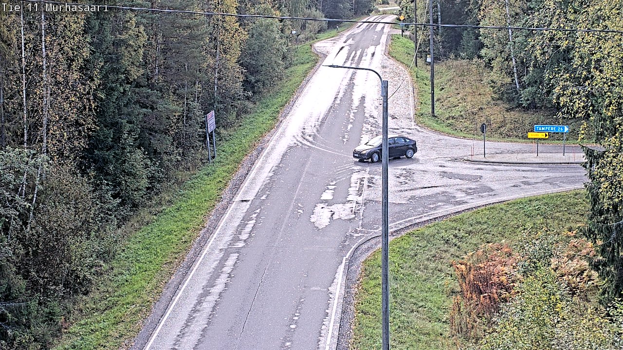 Weather Camera Image Road 11 Nokia, Murhasaari, Nokia, Pirkanmaa