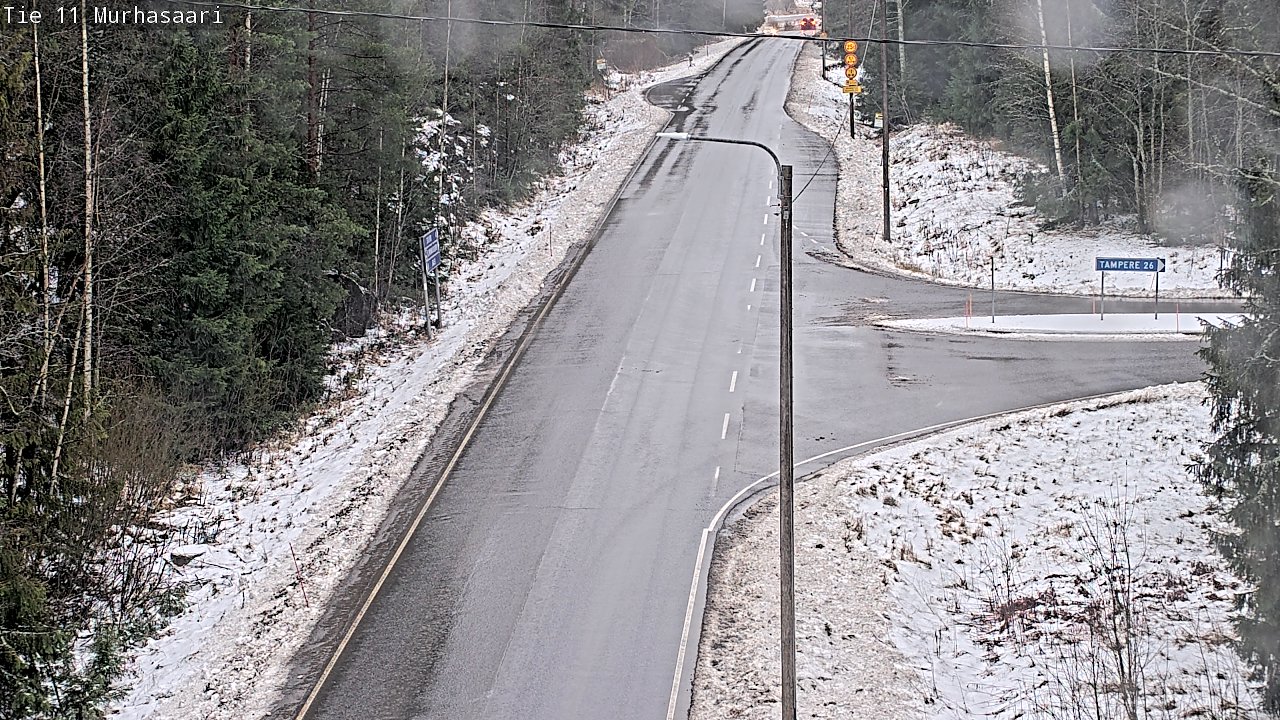 Weather Camera Image Väg 11 Nokia, Murhasaari, Nokia, Pirkanmaa