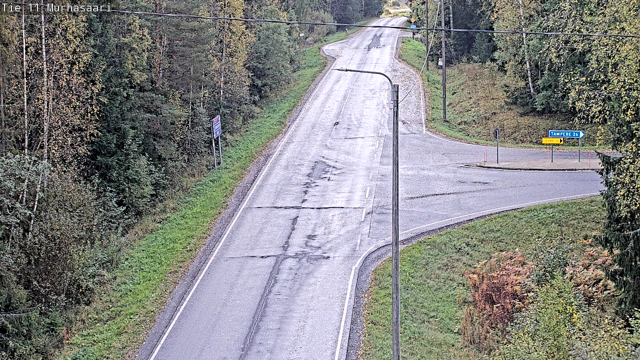 Weather Camera Image Road 11 Nokia, Murhasaari, Nokia, Pirkanmaa