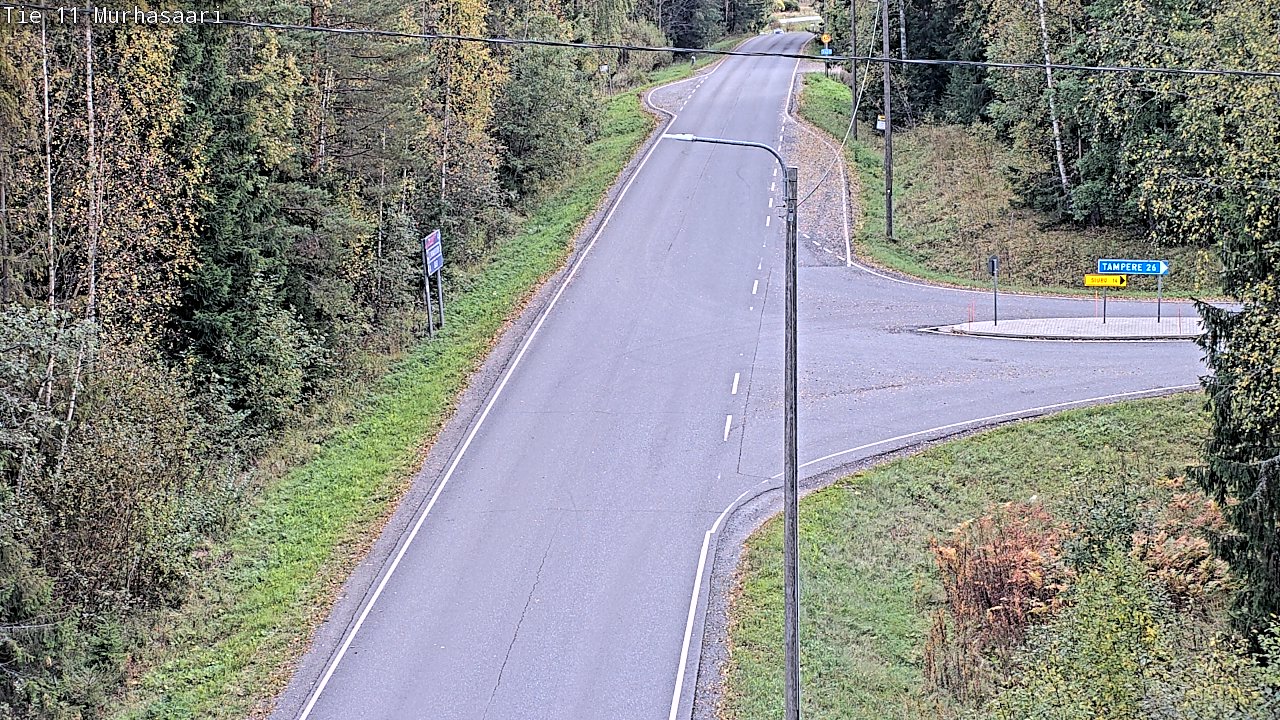 Weather Camera Image Road 11 Nokia, Murhasaari, Nokia, Pirkanmaa