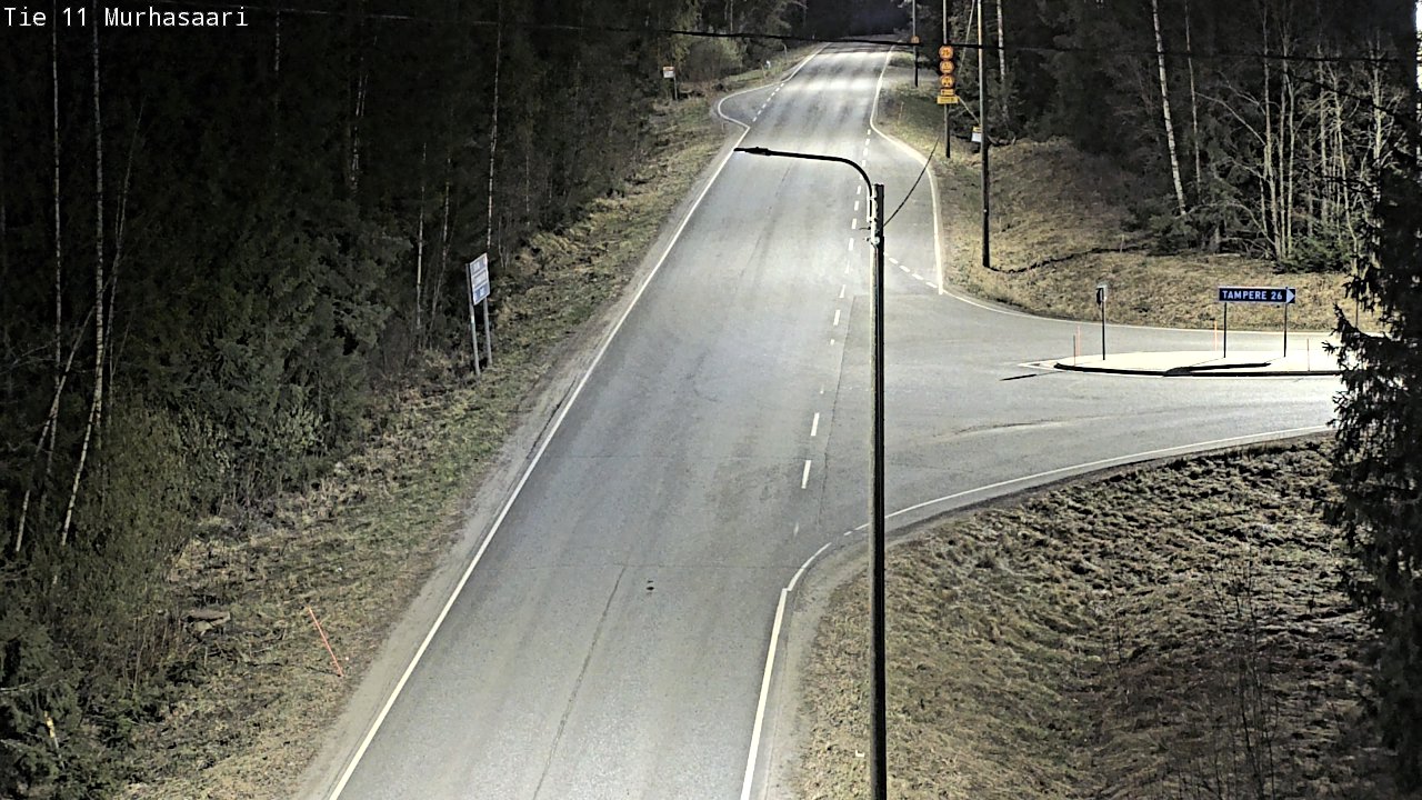 Weather Camera Image Road 11 Nokia, Murhasaari, Nokia, Pirkanmaa