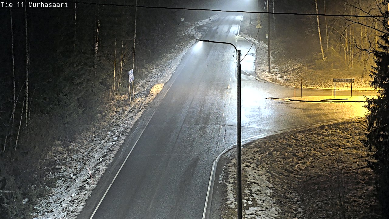 Weather Camera Image Väg 11 Nokia, Murhasaari, Nokia, Pirkanmaa